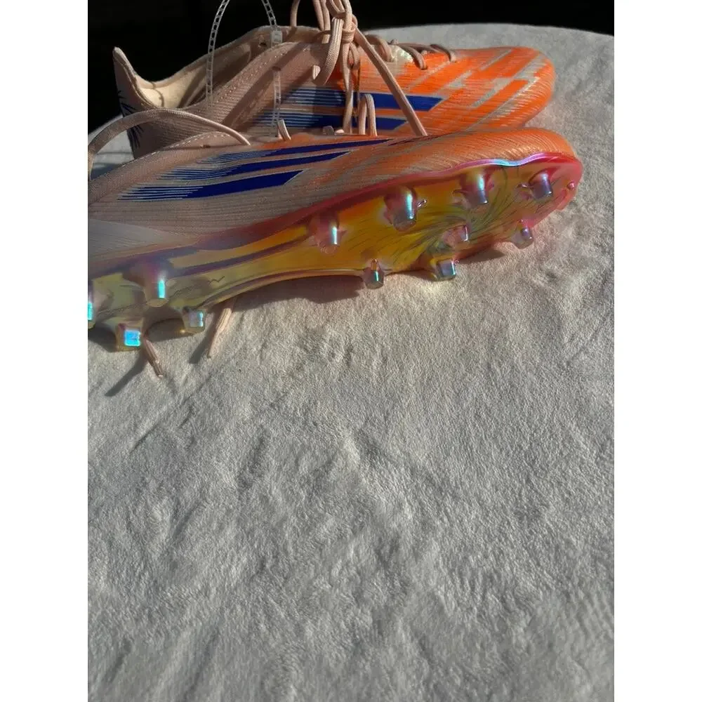 NEW Adidas F50 Sparkfusion Elite Low Cut FG/AG Soccer Cleats Orange Sz 10.5 NWT